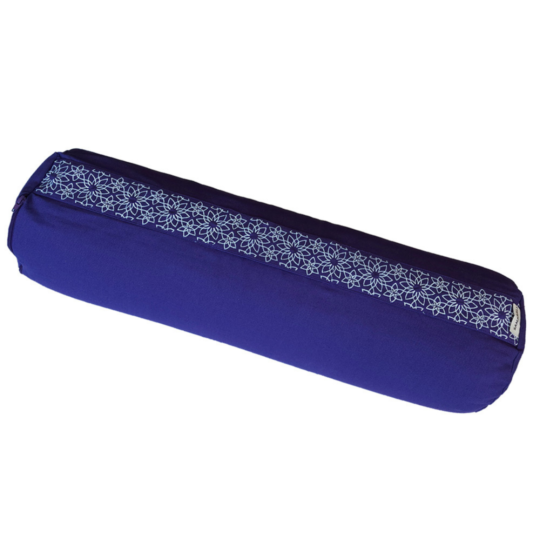 Yoga Bolster - mit Buchweizenschalen