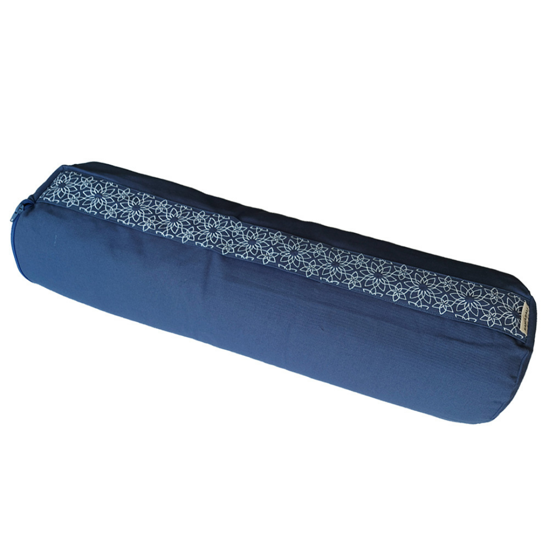 Yoga Bolster - mit Buchweizenschalen