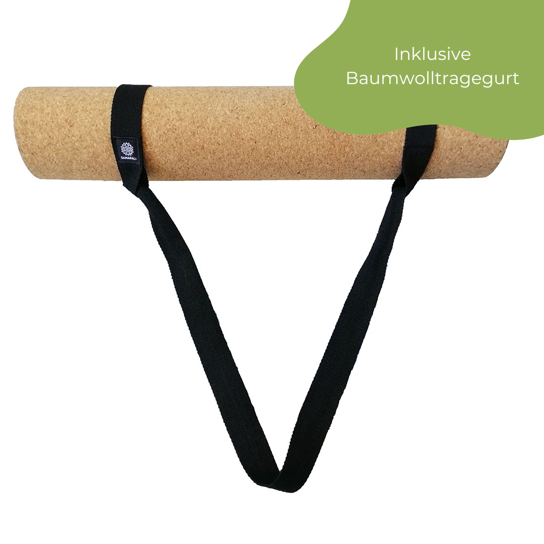 Moon Eclipse Kork Yogamatte - inkl. Tragegurt