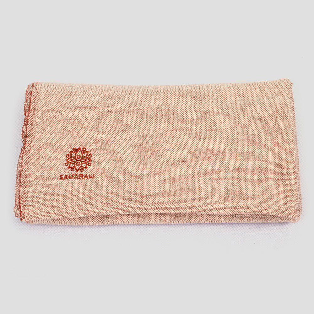 Bio-Baumwoll Yoga Decke ohne Fransen