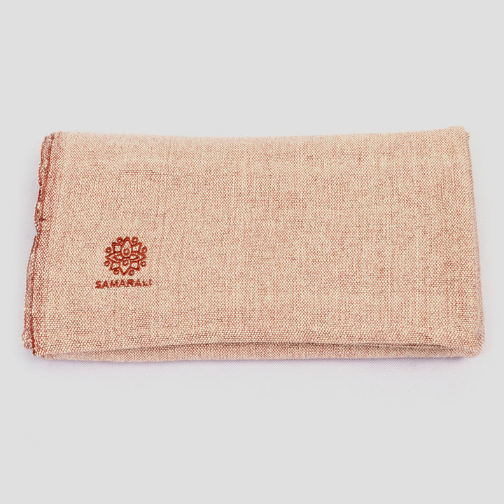 Bio-Baumwoll Yoga Decke ohne Fransen